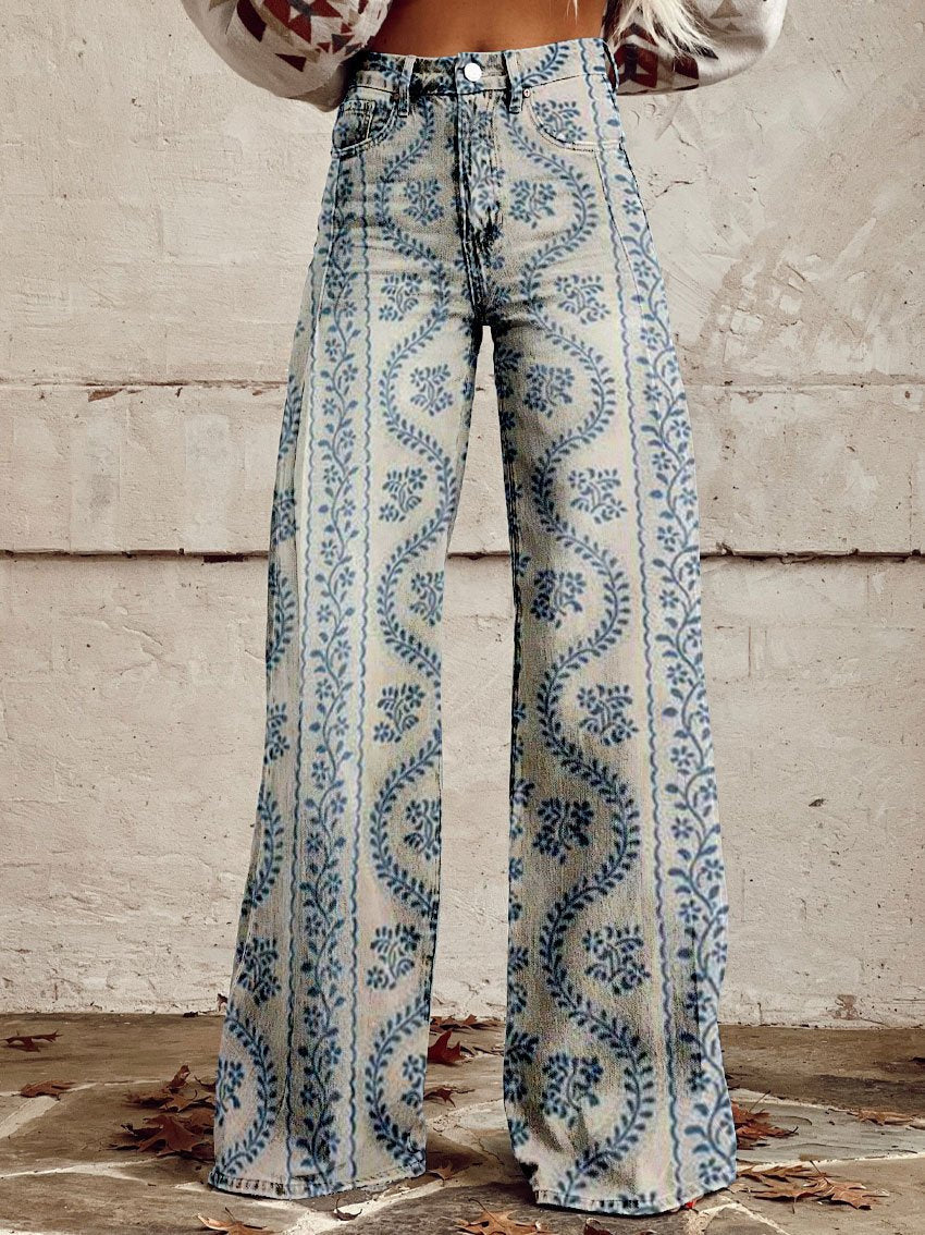 Ritan | Lässig Baggy Jeans Damen | Lange