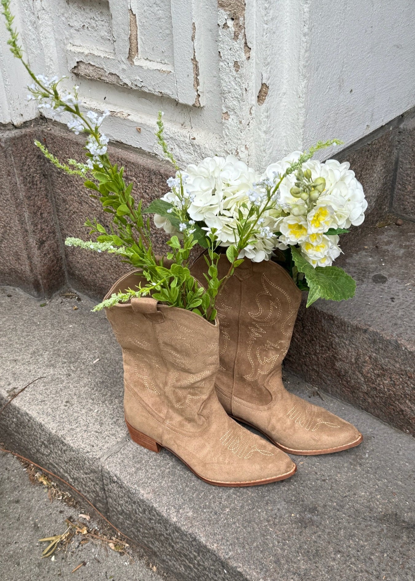 Cowboy Støvler - Beige