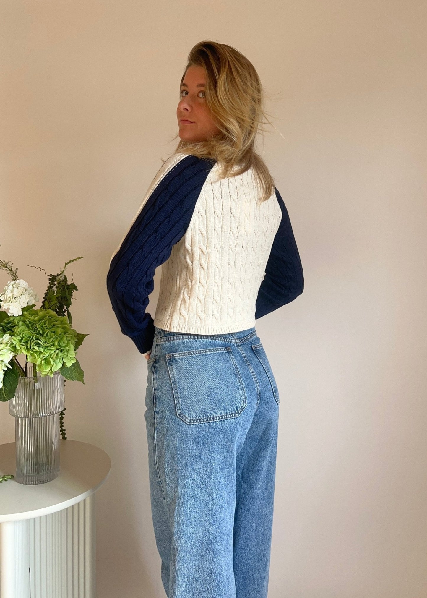 Lea Strik - Creme/Navy