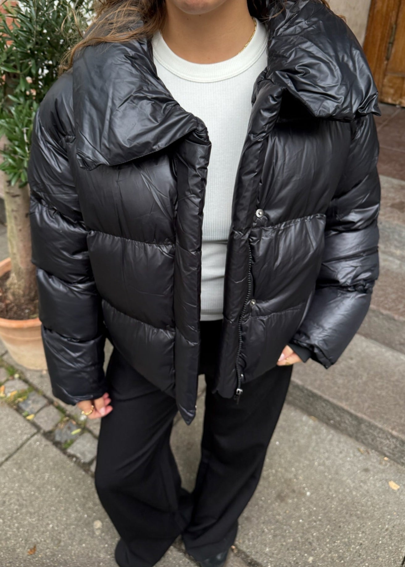 Nova Puffer Jakke - Sort