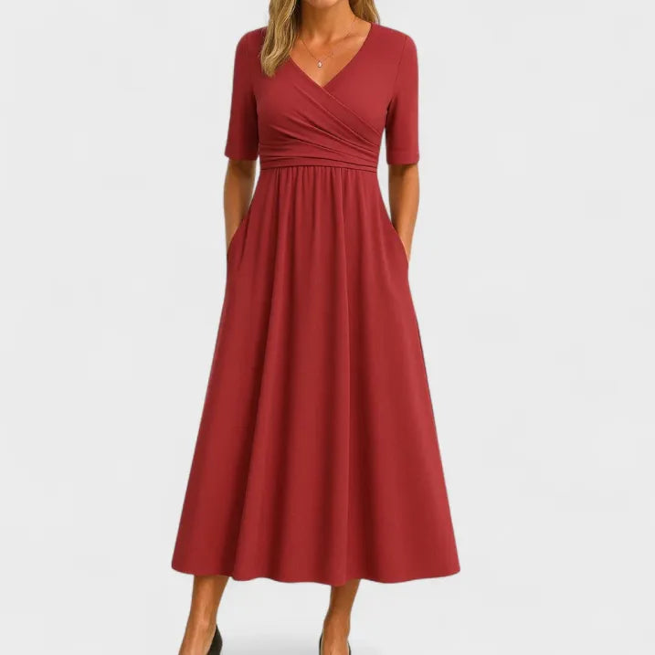 Jasmine | Hochzeitsgäste Festliches Kleid Damen | Midikleid