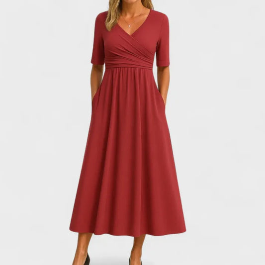 Jasmine | Hochzeitsgäste Festliches Kleid Damen | Midikleid