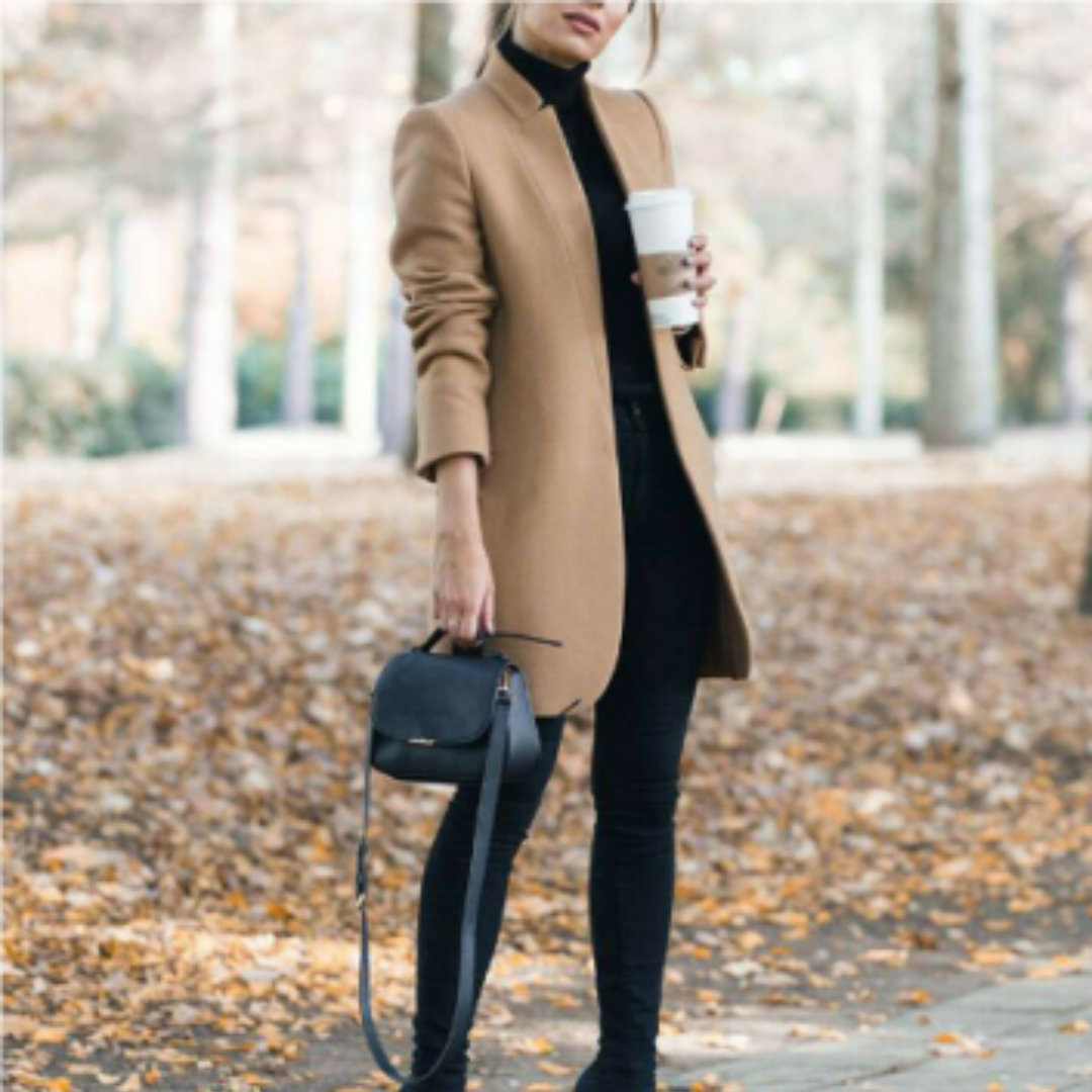 Reginel | Lang Wintermantel Damen | Warme