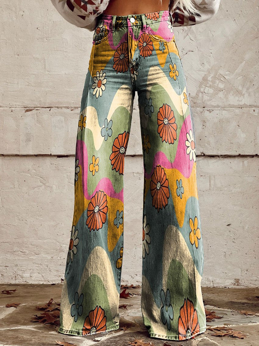 Ritan | Lässig Baggy Jeans Damen | Lange