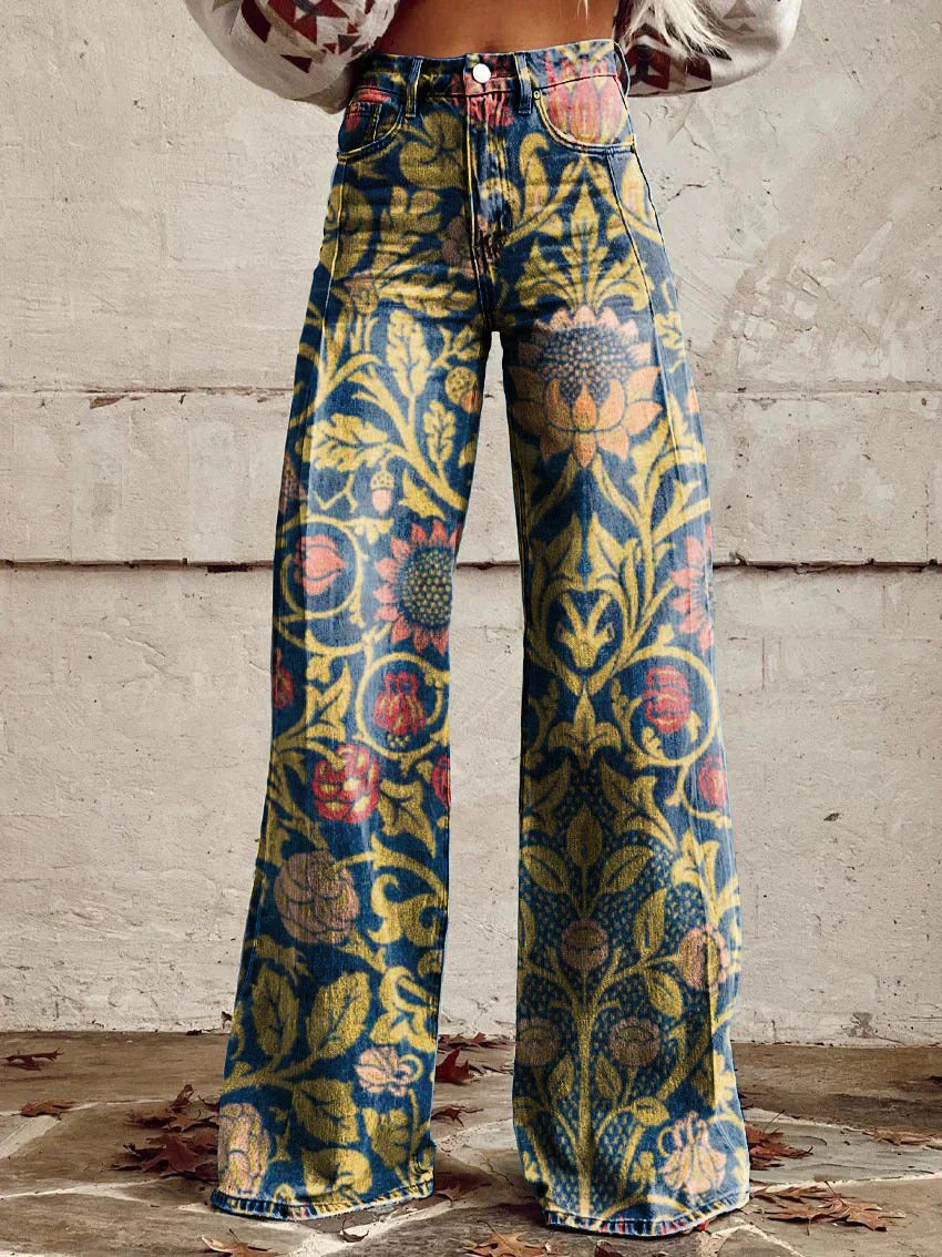 Ritan | Lässig Baggy Jeans Damen | Lange