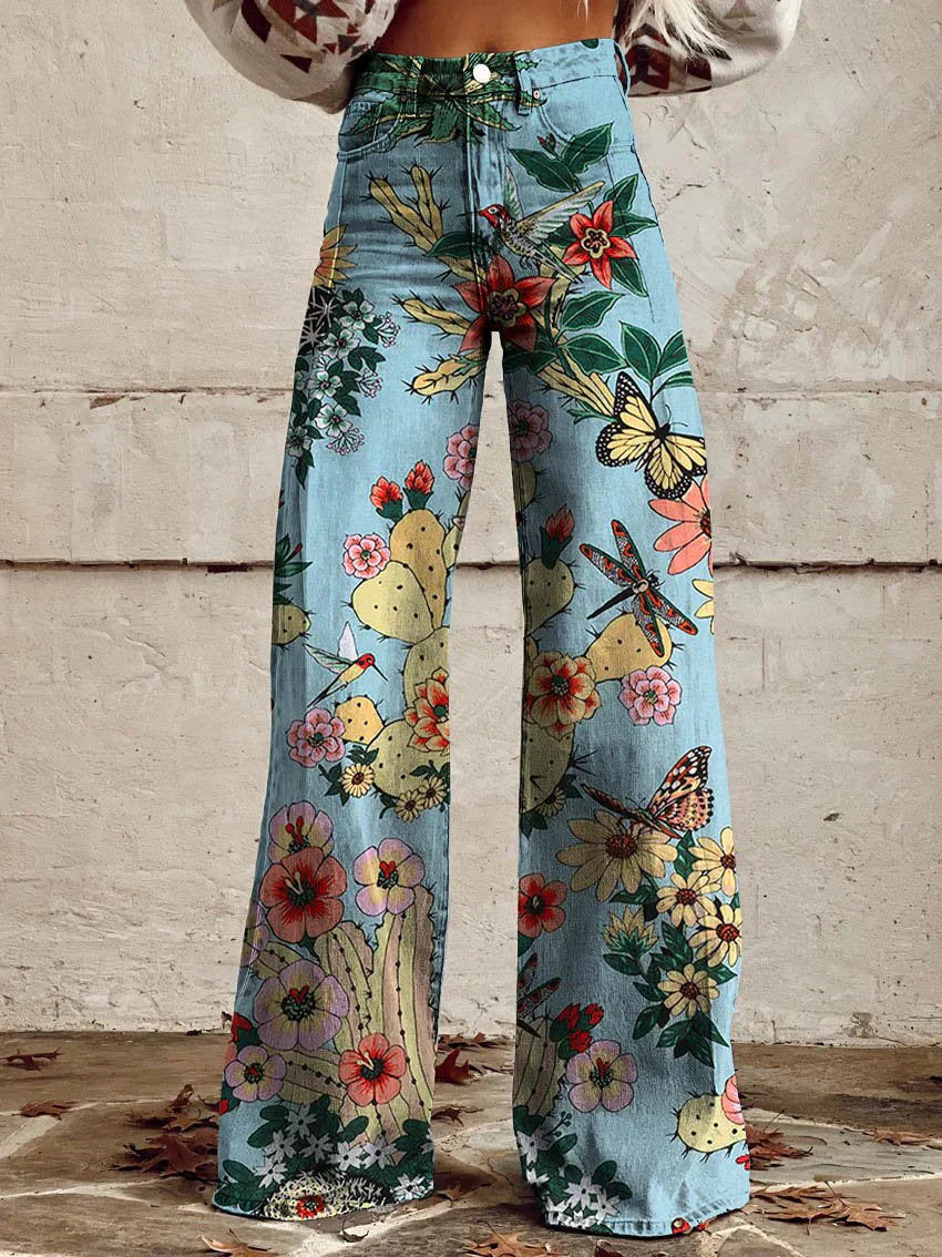 Ritan | Lässig Baggy Jeans Damen | Lange