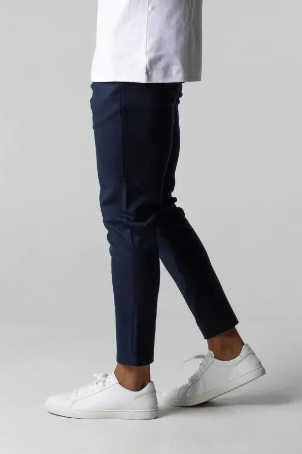 Chino Bukser Med Stræk Og Slim Snit