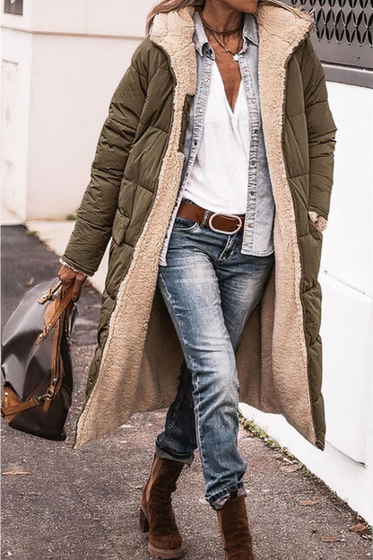 Stellane | Lang Parka Wintermantel Damen | Warme