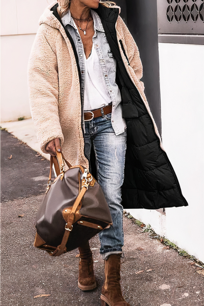 Stellane | Lang Parka Wintermantel Damen | Warme
