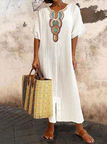 Kaftan Dress – Lightweight Blend Airy Shape & Easy Move