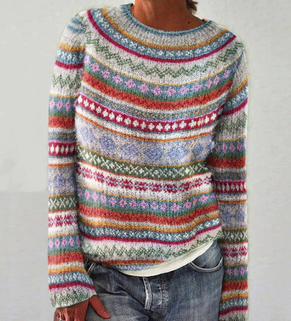 Manonin | Norweger Pullover Damen | Warme