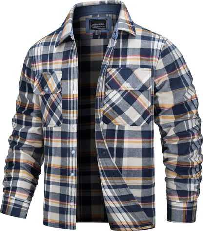 Søren - Bomuld Ternet Flannel Skovhugger T-shirt