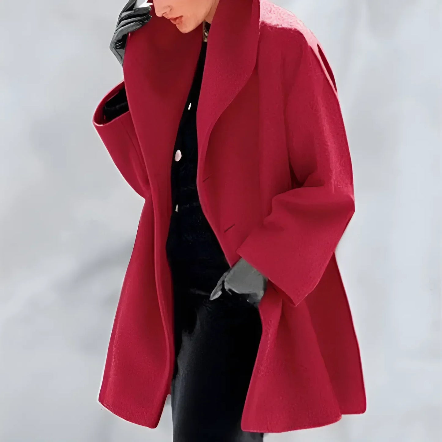 Beatris | Oversize Wintermantel Damen | Warme