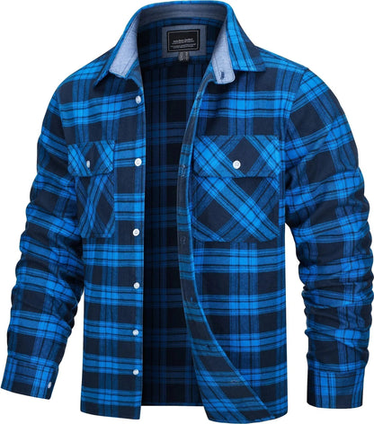 Søren - Bomuld Ternet Flannel Skovhugger T-shirt