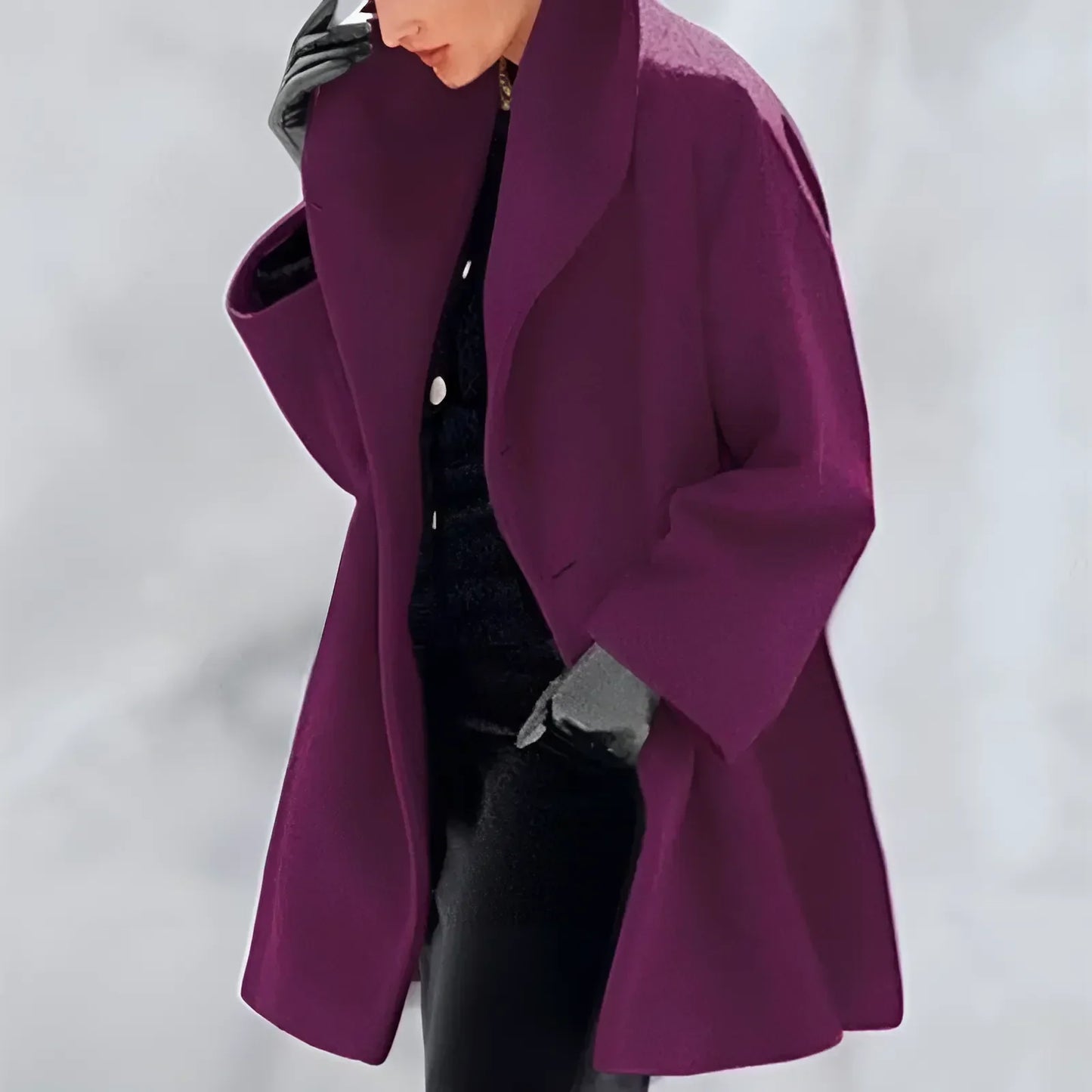 Beatris | Oversize Wintermantel Damen | Warme