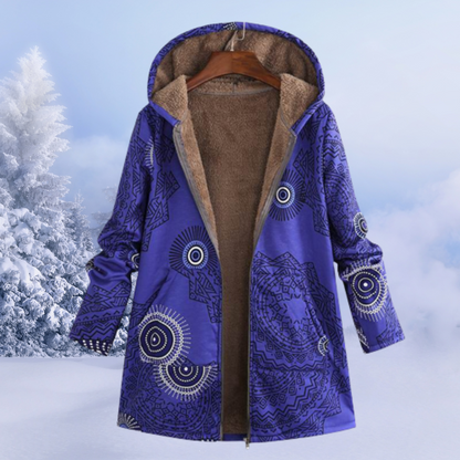 Ettana | Warme Winterjacke Damen | Lang