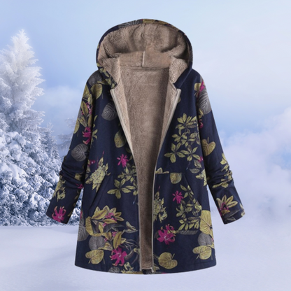 Ettana | Warme Winterjacke Damen | Lang
