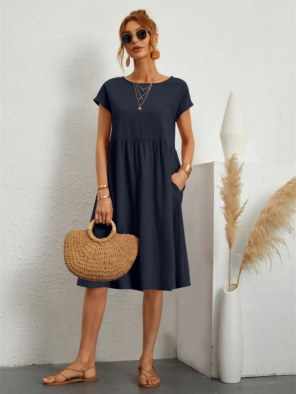 Sol | Damen Moderne Kleid