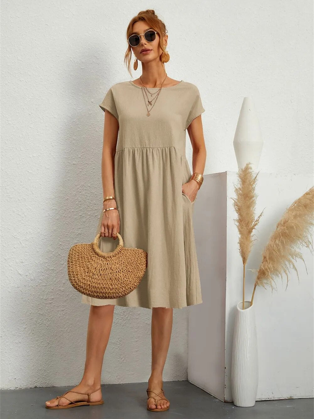 Sol | Damen Moderne Kleid
