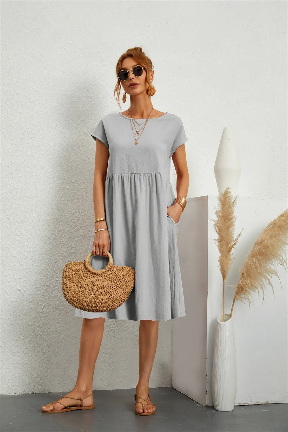Sol | Damen Moderne Kleid