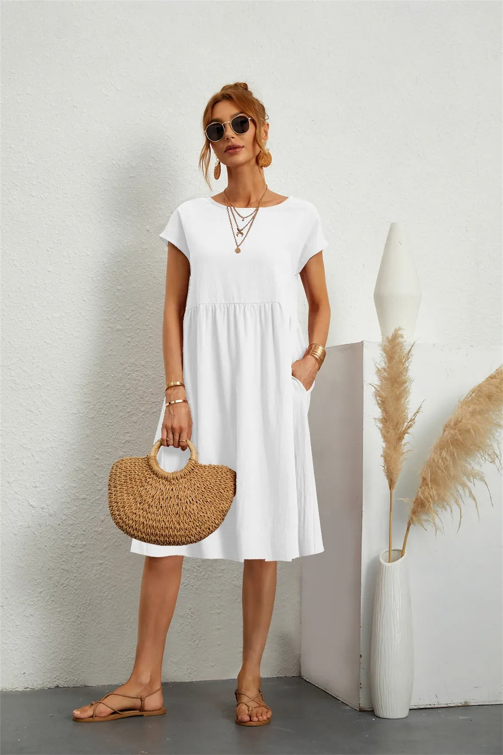 Sol | Damen Moderne Kleid